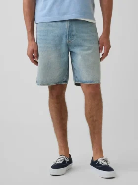 Pantalones cortos vaqueros holgados estilo años 90