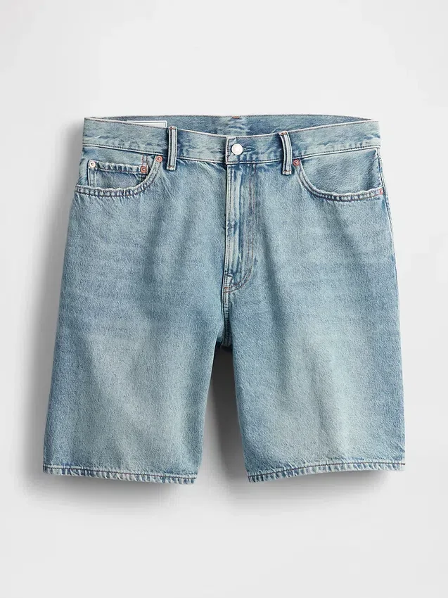 Pantalones cortos vaqueros holgados estilo años 90