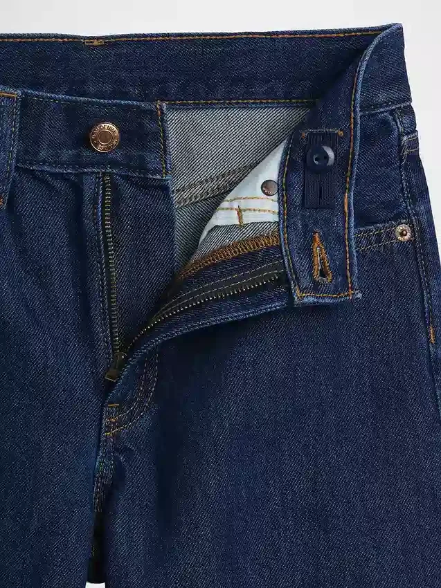 Pantalones cortos vaqueros largos de talle bajo para niño