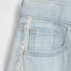 Pantalones cortos vaqueros largos de talle bajo para niño