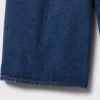 Pantalones cortos vaqueros largos de talle medio de 11"