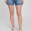 Pantalones cortos vaqueros premamá con panel de 4"