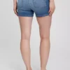 Pantalones cortos vaqueros premamá con panel de 4"