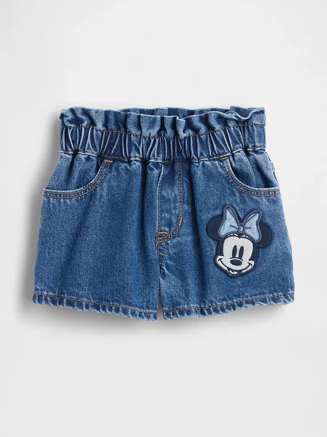 Pantalones cortos vaqueros Stride de GAP × Disney para Bebé y Niño