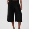 Pantalones culotte de talle bajo
