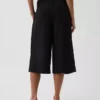 Pantalones culotte de talle bajo