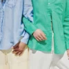 Pantalones culotte holgados y cómodos de mezcla de lino
