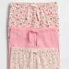 Pantalones de algodón orgánico sin cremallera «Baby First Favorites» (paquete de 3)