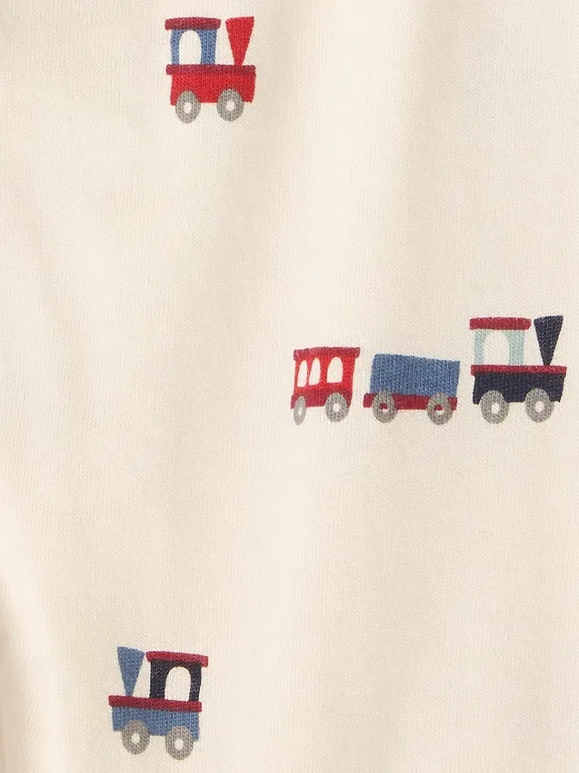 Pantalones de algodón orgánico sin cremallera «Baby First Favorites» (paquete de 3)