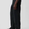 Pantalones de carpintero holgados de lona con doble refuerzo en las rodillas, estilo de los 90