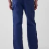 Pantalones de carpintero holgados de lona con doble refuerzo en las rodillas, estilo de los 90