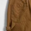 Pantalones de carpintero holgados de lona con doble refuerzo en las rodillas, estilo de los 90