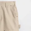 Pantalones de carpintero holgados de lona con doble refuerzo en las rodillas, estilo de los 90