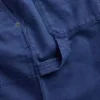 Pantalones de carpintero holgados de lona con doble refuerzo en las rodillas, estilo de los 90