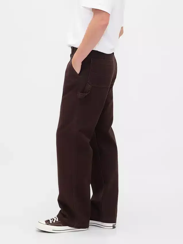 Pantalones de carpintero holgados de lona estilo años 90