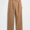 Pantalones de carpintero holgados de lona estilo años 90