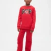 Pantalones de chándal ajustados con logotipo para niños