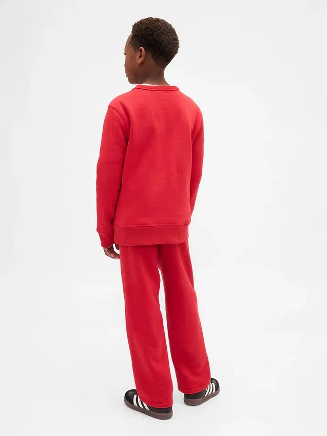 Pantalones de chándal ajustados con logotipo para niños