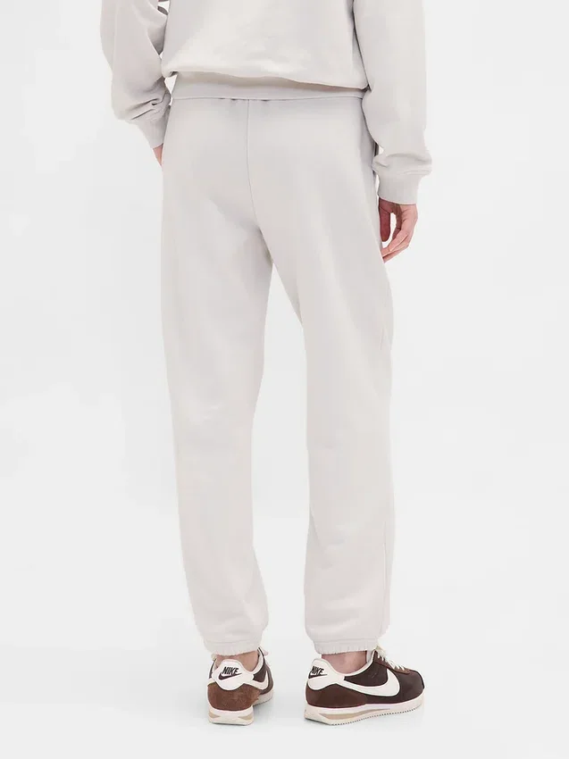 Pantalones de chándal ajustados de felpa francesa de gran gramaje