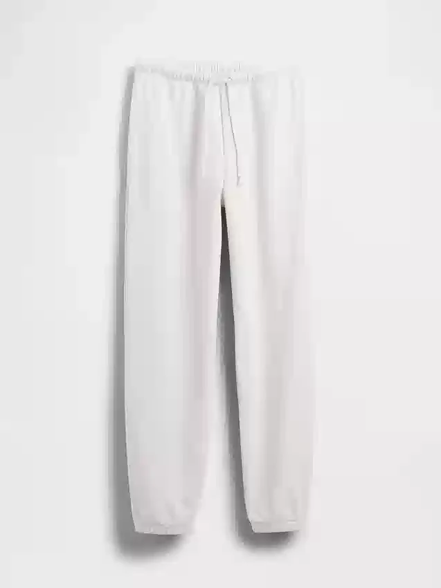 Pantalones de chándal ajustados de felpa francesa de gran gramaje