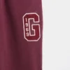 Pantalones de chándal de adulto de tejido grueso y corte holgado con logotipo