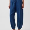 Pantalones de chándal de denim de gasa de algodón con corte «Easy Barrel»