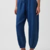 Pantalones de chándal de denim de gasa de algodón con corte «Easy Barrel»