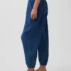 Pantalones de chándal de denim de gasa de algodón con corte «Easy Barrel»