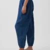 Pantalones de chándal de denim de gasa de algodón con corte «Easy Barrel»