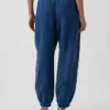 Pantalones de chándal de denim de gasa de algodón con corte «Easy Barrel»