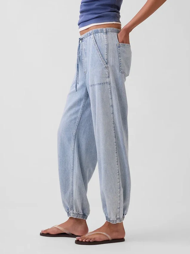 Pantalones de chándal de denim ultrasuave «Easy Barrel»