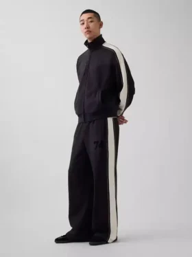 Pantalones de chándal de felpa francesa de peso grueso de Ouigap