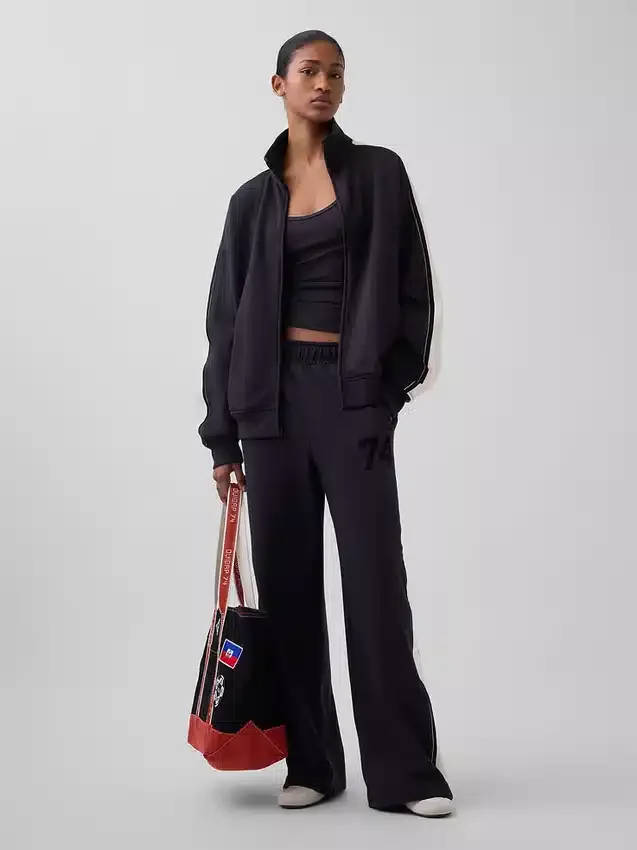 Pantalones de chándal de felpa francesa de peso grueso de Ouigap