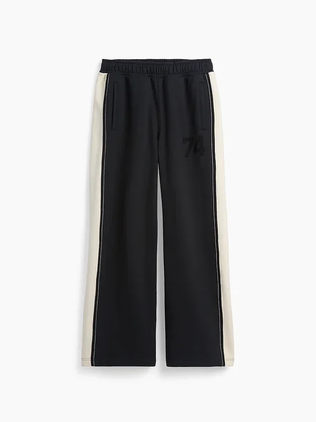 Pantalones de chándal de felpa francesa de peso grueso de Ouigap