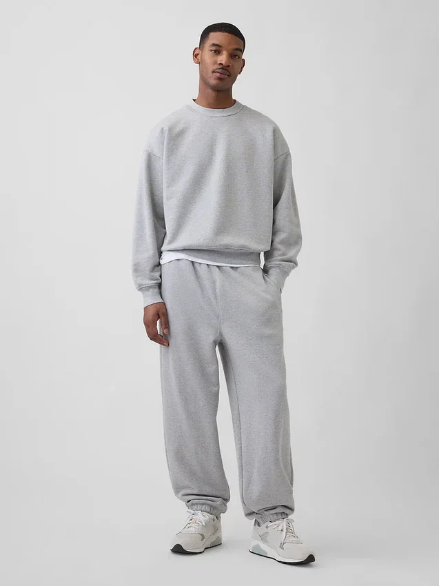 Pantalones de chándal de felpa francesa extrapesada para adulto