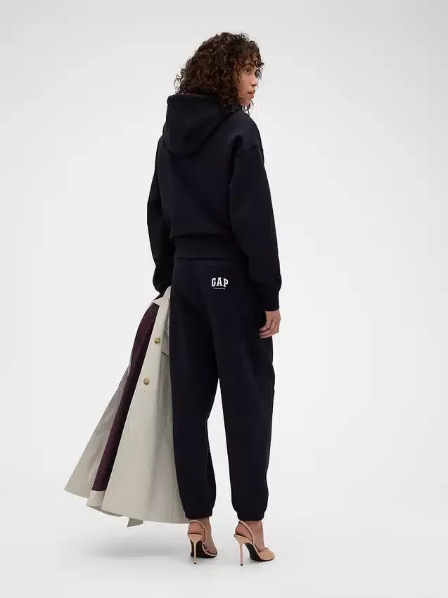 Pantalones de chándal de felpa francesa gruesa GAP × Victoria Beckham