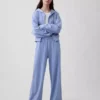 Pantalones de chándal de felpa Vintagesoft de corte ancho