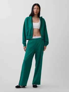 Pantalones de chándal de felpa Vintagesoft de corte ancho