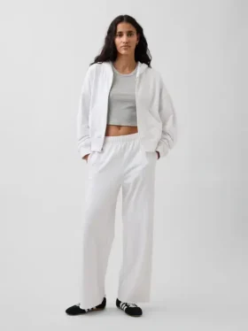 Pantalones de chándal de felpa Vintagesoft de corte ancho