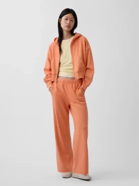 Pantalones de chándal de felpa Vintagesoft de corte ancho