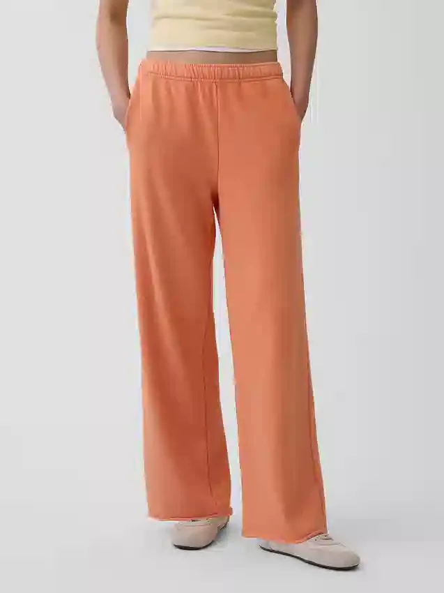Pantalones de chándal de felpa Vintagesoft de corte ancho