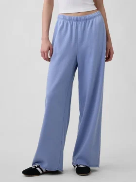 Pantalones de chándal de felpa Vintagesoft de corte ancho