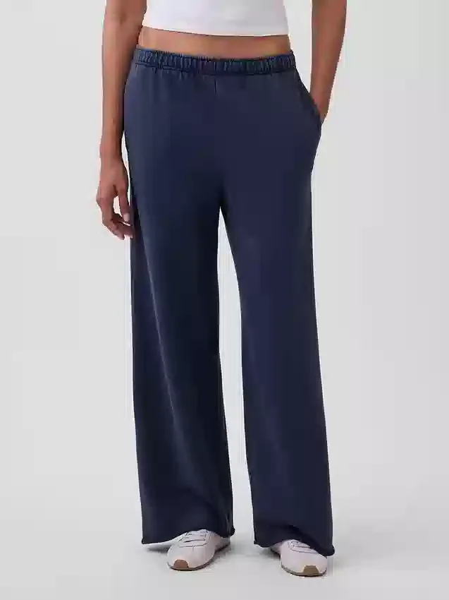 Pantalones de chándal de felpa Vintagesoft de corte ancho