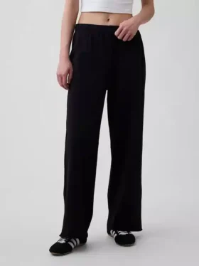 Pantalones de chándal de felpa Vintagesoft de corte ancho
