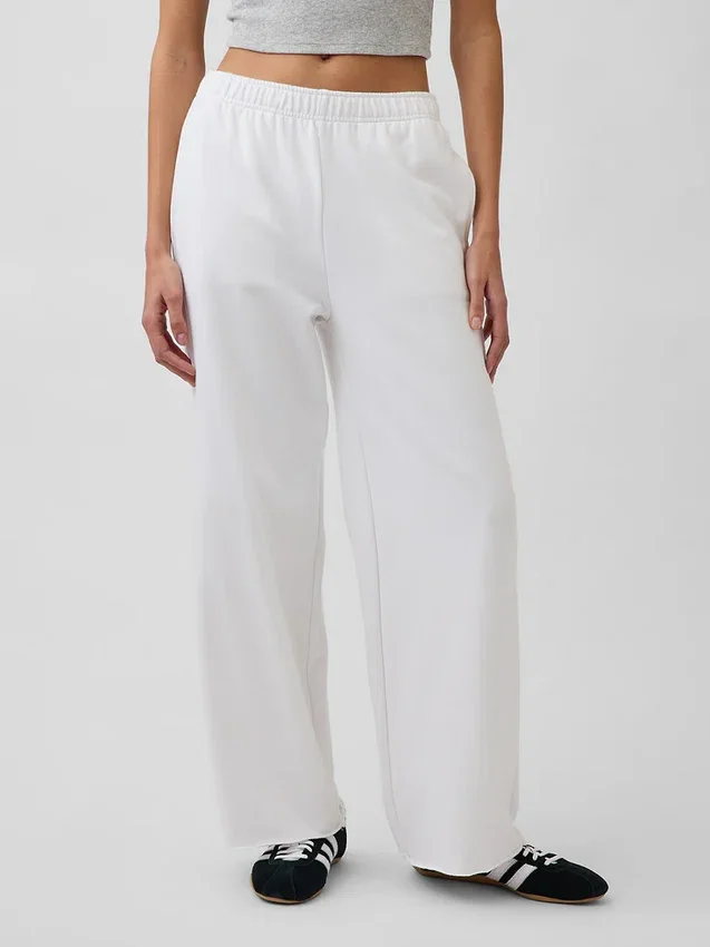 Pantalones de chándal de felpa Vintagesoft de corte ancho