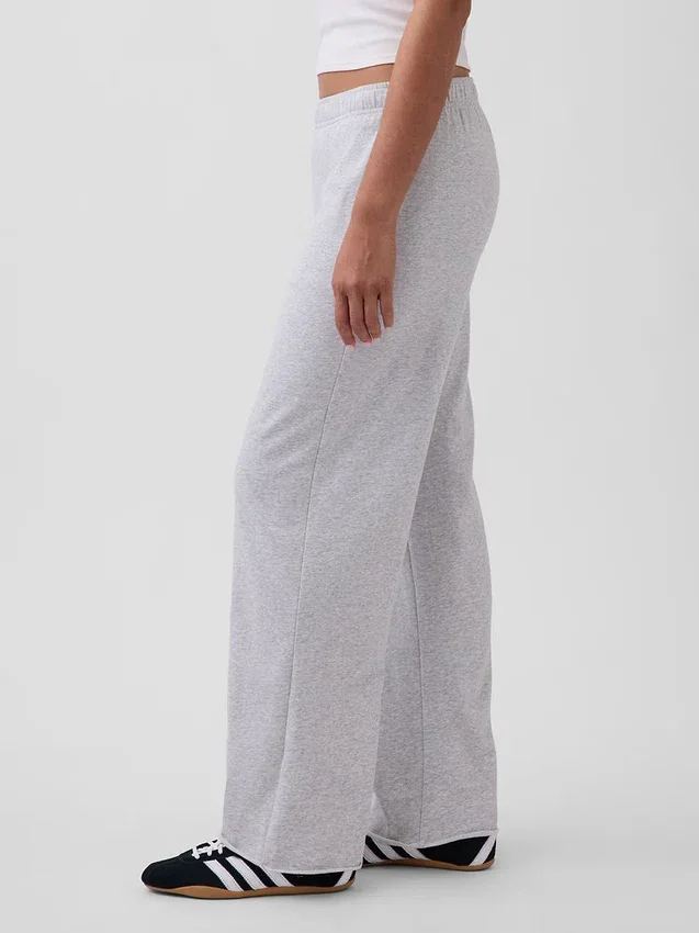 Pantalones de chándal de felpa Vintagesoft de corte ancho