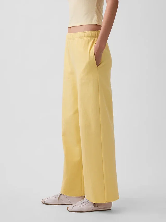 Pantalones de chándal de felpa Vintagesoft de corte ancho