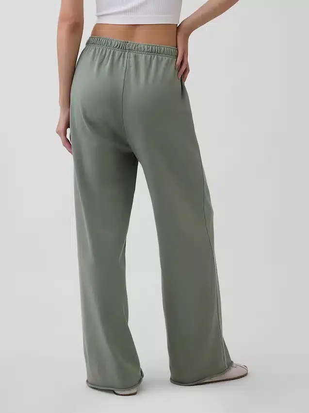 Pantalones de chándal de felpa Vintagesoft de corte ancho