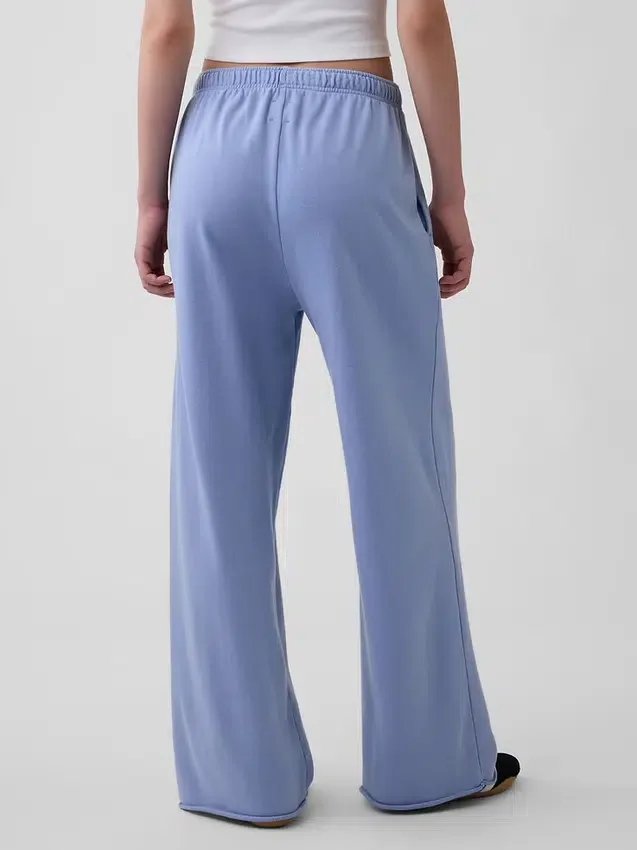 Pantalones de chándal de felpa Vintagesoft de corte ancho