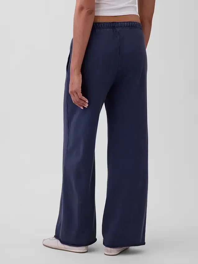 Pantalones de chándal de felpa Vintagesoft de corte ancho
